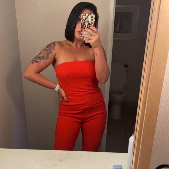 Lulus Red Jumpsuit - Picture 5 of 5